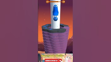 stack ball 3D Gameplay Level 125#viral #gaming #shorts