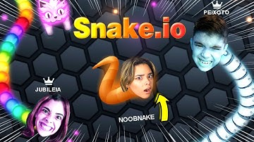 O JOGO DA COBRINHA VOLTOU !!! - (Snake.io)