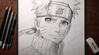 Easy Anime Drawing || How to Draw Naruto Uzumaki step by step || Naruto Drawing for beginners screenshot 5