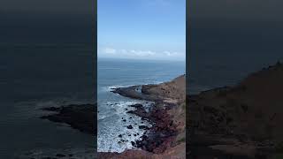 Kasheli Beach table point View beach 🏖️  #konkan #travel #familyvlog
