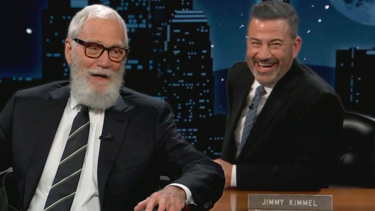 David Letterman Tells Jimmy Kimmel He's Thankful to Be Out of Late Night in Trump Era