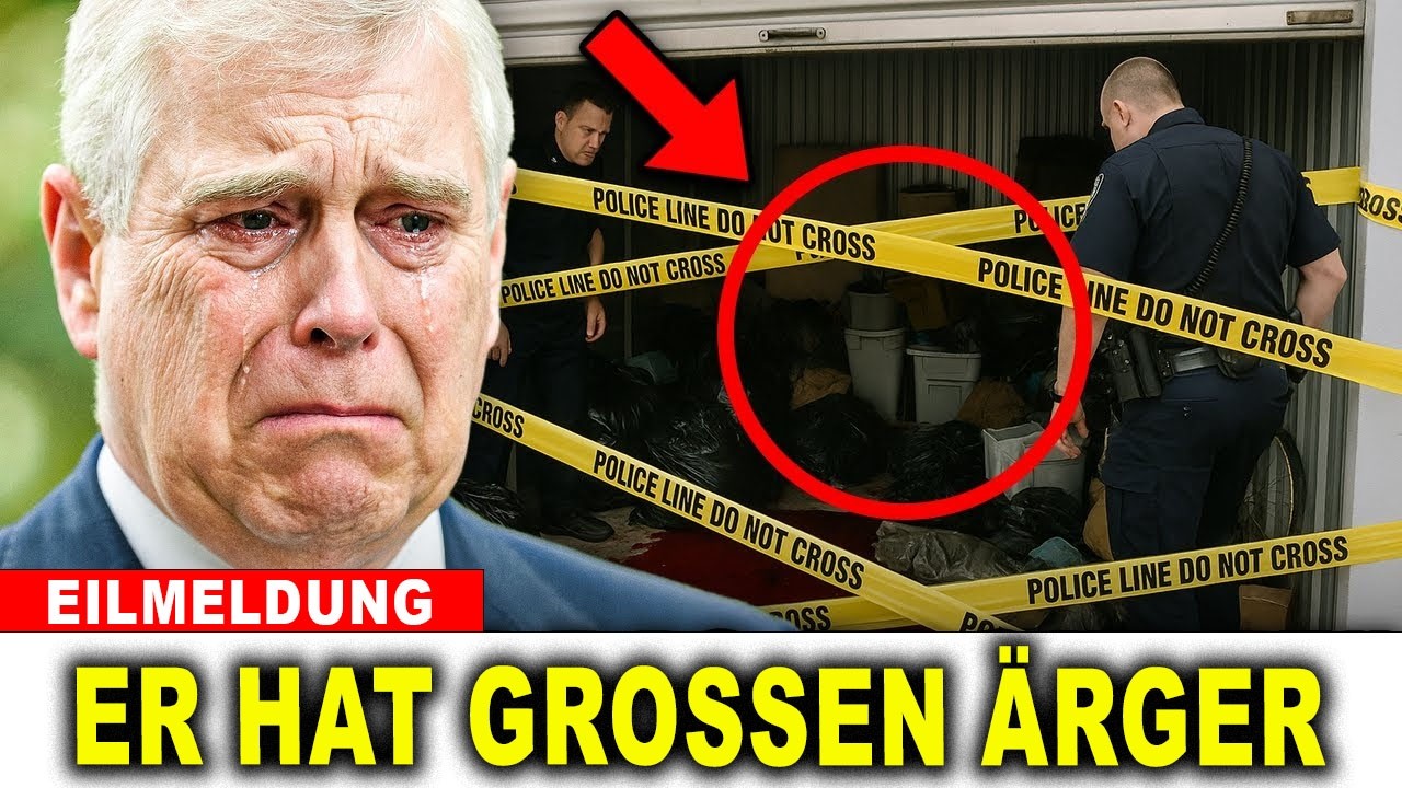Sie öffneten Prinz Andrews geheime Lagereinheit – und was sie fanden, erschreckte die Familie