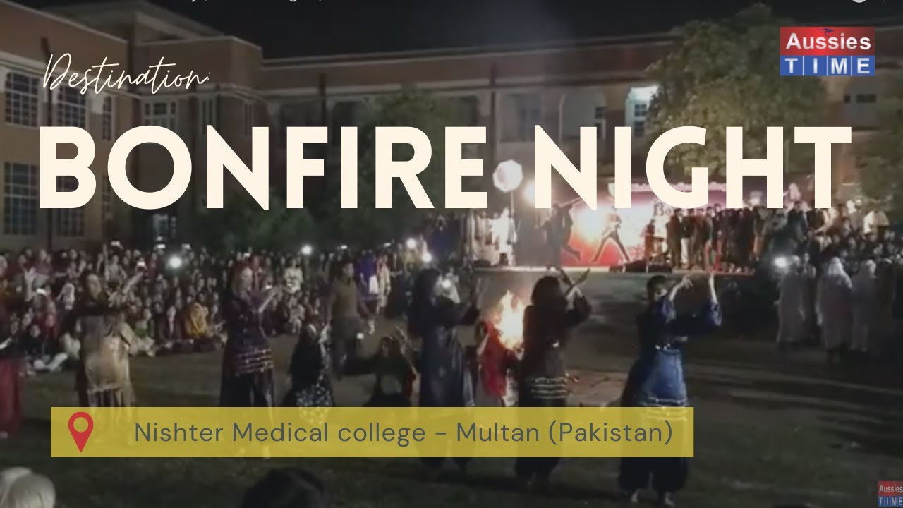 Nishtar Medical University | Bonfire Night | Girls Dance | Live Concert