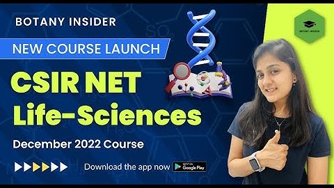 Target CSIR UGC NET lifesciences exam with @BotanyInsider |How to qualify CSIR NET in first attempt