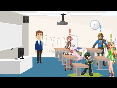 Mr. L pees in class / Grounded (Re-upload)