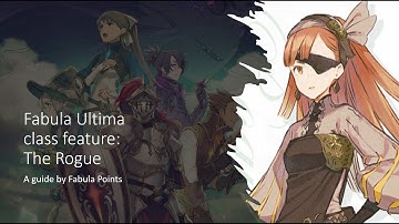 Fabula Ultima class feature - The Rogue