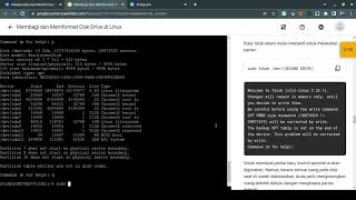 Coursera | Membagi dan Memformat Disk Drive di Linux