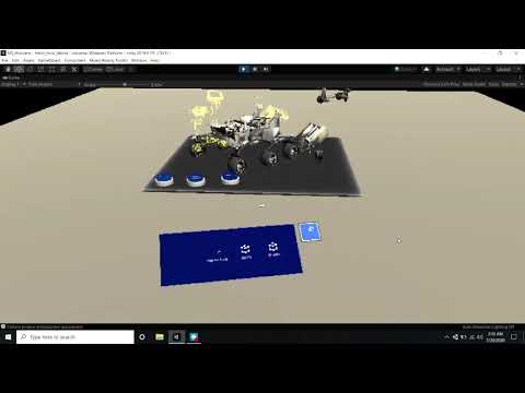 Rover Menu Interaction | HoloLens 2 Tutorial | Microsoft | Unity Engine