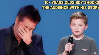 10-YEARS OLD BOY SHARES HIS RISING STORY THAT SHOCKED THE JUDGES