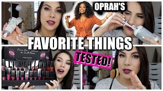 TESTED: Oprah's Favorite Things- Beauty Edition!