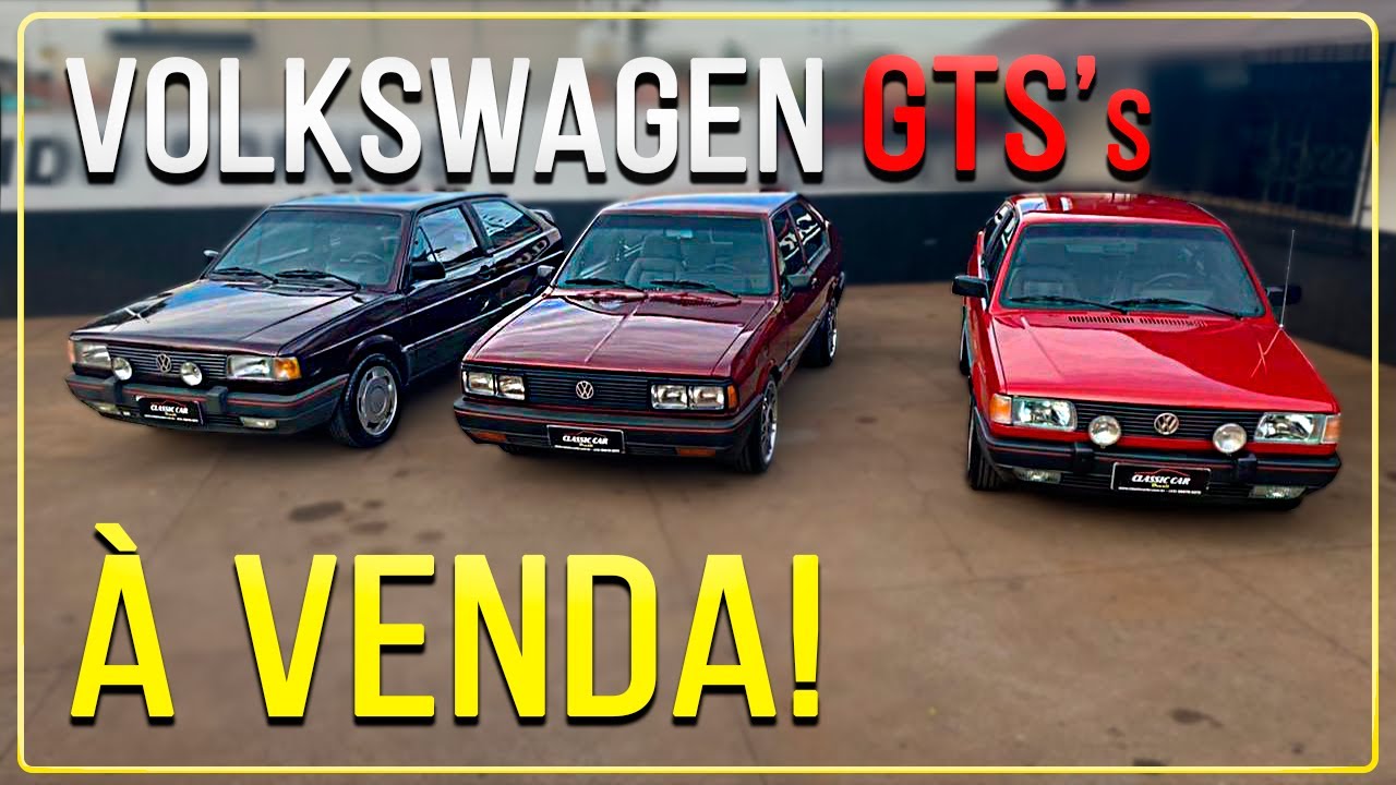 3 GTS VERMELHOS / MAREZE JÚNIOR / CLASSIC CAR BRASIL