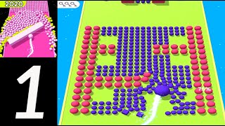 🔴  COLOR BUMP 3D | Do Not Touch Other Colors! | Gameplay Walkthrough | Level 1 - 10 (iOS, Android) screenshot 3