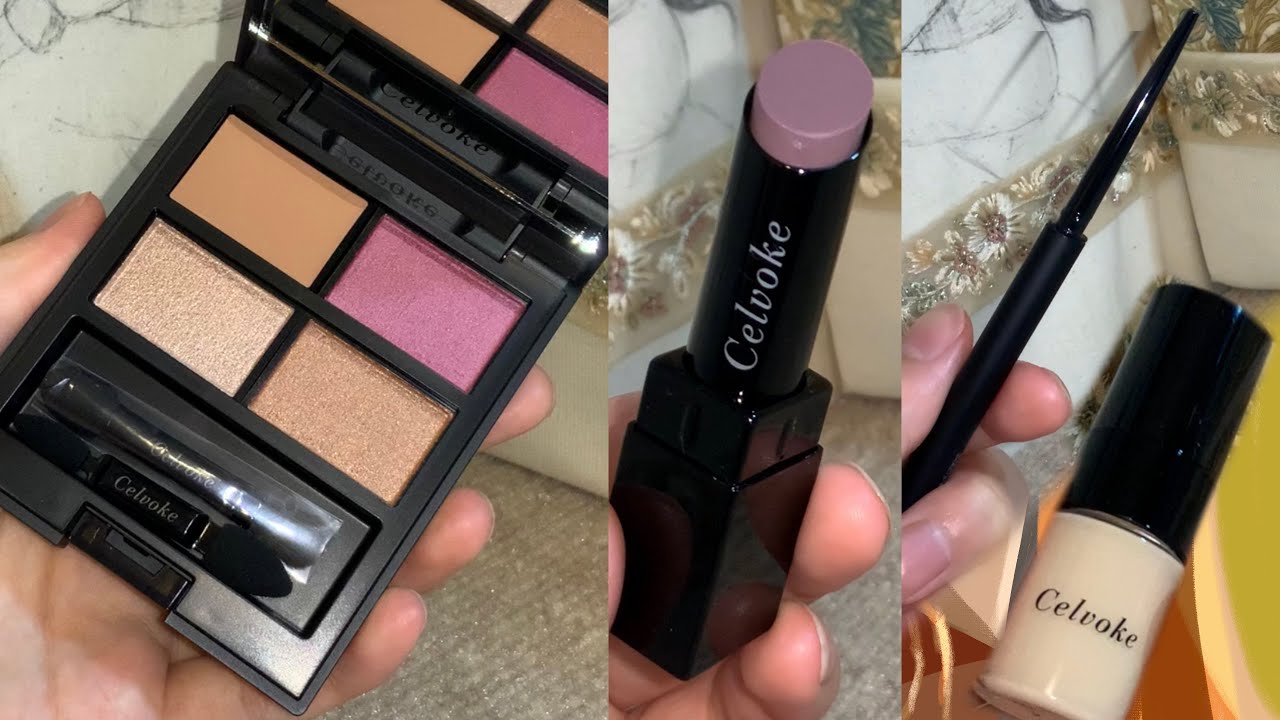 Celvoke アイシャドウ・カラーマスカラ・アイライナー・ファンデーションなど Celvoke・SUQQU・アヴァンセ・ブリリアージュのメイクアップを
