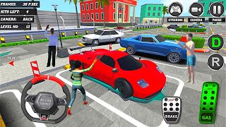 새로운 럭셔리 자동차 주차 학교 운전 재미 - BEST 2021 자동차 시뮬레이터 게임 Android/IOS 게임 플레이 screenshot 4