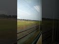 🚆🌳 inside view from Vande bharat