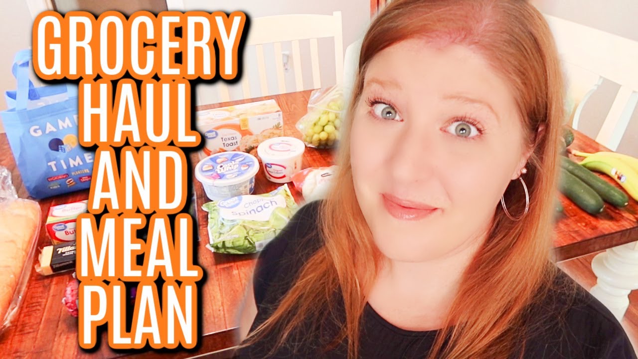 $85 WEEKLY WALMART GROCERY HAUL & MEAL PLAN
