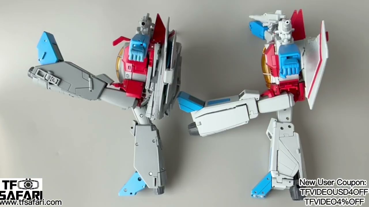 Comparison Video-DS-01  Comparison with 4th party Masterpiece KO MP52