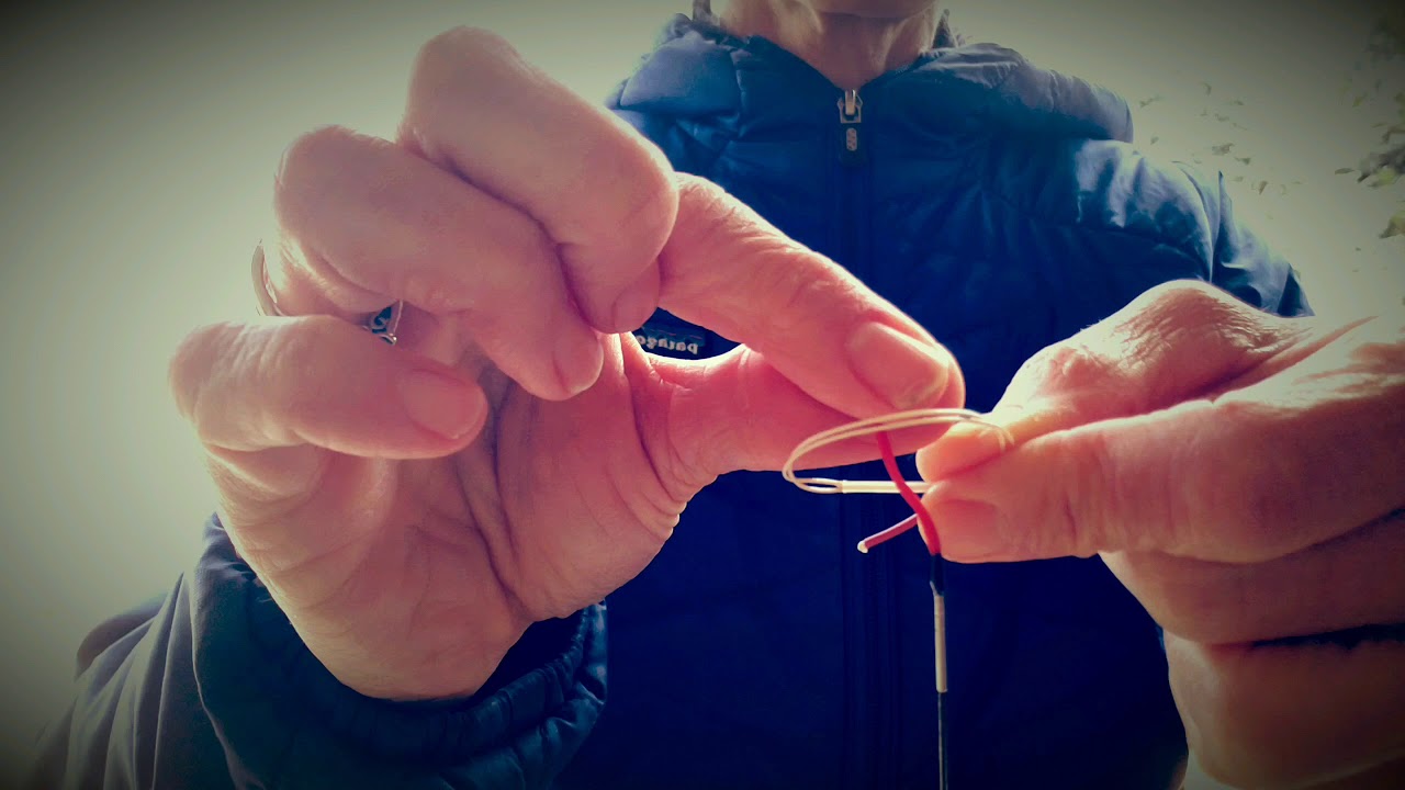 attaching tenkara line