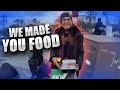 Bikers Give Thanksgiving Meals to the Homeless and Their Dogs! [Motovlog 318]