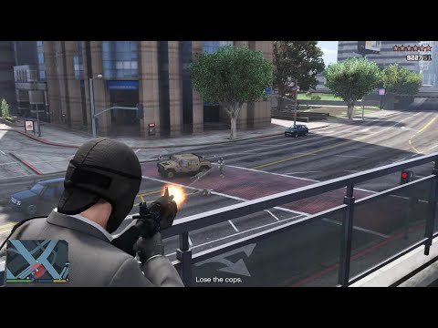 GTA 5 - The Union Depository Heist + Ten Star Escape