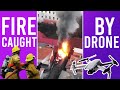 Fire caught by Drone (before firefighters)