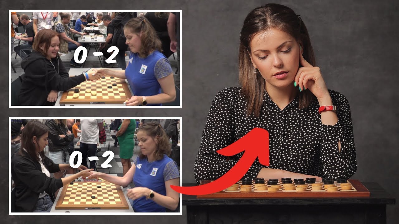 DOMINATION of the Women's World Checkers Champion! 5 Victories of Phenomenal VIKTORIIA MOTRICHKO