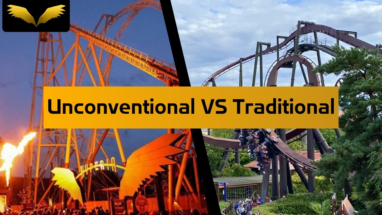 Unconventional VS Traditional Coaster Layouts (UK)