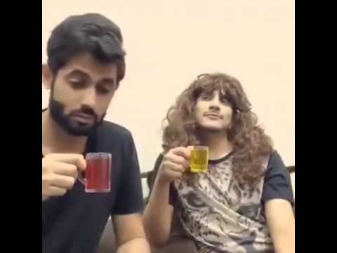 حبيبي شارب شاهي بنعناع النسخه العربيه