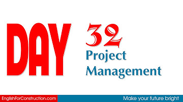 [5 từ vựng tiếng Anh xây dựng] ngày 32 - Project Management