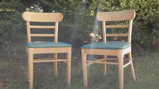 Staining 101 - How to Refinish Chairs With Varathane Wood Stain.mp4