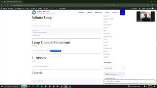 for loop, while loop, break statement, continue statement, pass statement, range function in Python