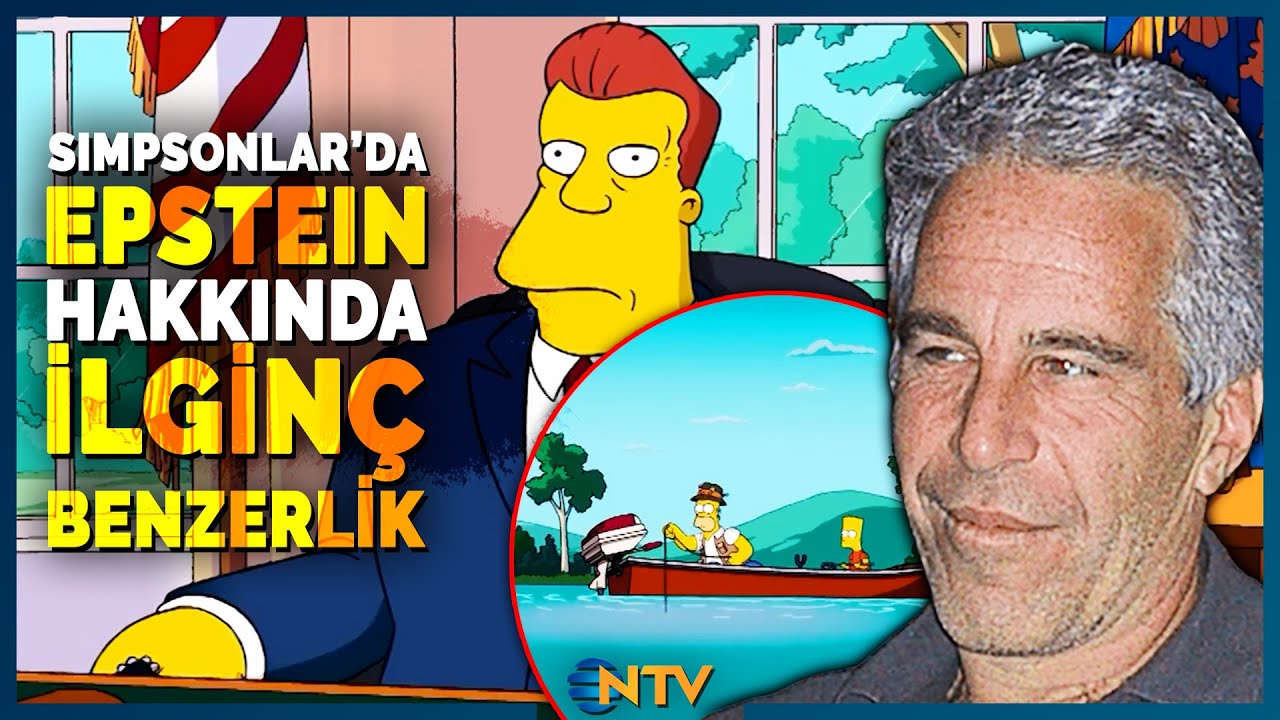 Simpsonlar Dizisinde Dikkat Çeken Epstein Detayı! | NTV