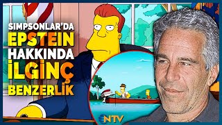 Simpsonlar Dizisinde Dikkat Çeken Epstein Detayı Ntv
