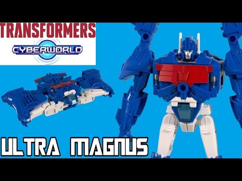 Ultimate Cyber Changers Ultra Magnus Review - Transformers Cyberworld Energon Surge