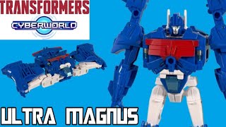 Ultimate Cyber Changers Ultra Magnus Review - Transformers Cyberworld Energon Surge