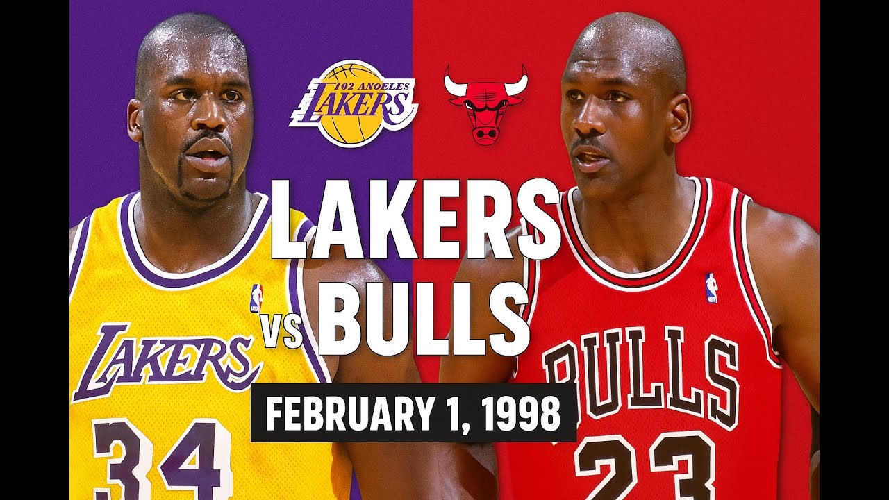 02/01/1998 Bulls vs. Lakers Kobe Bryant Full game