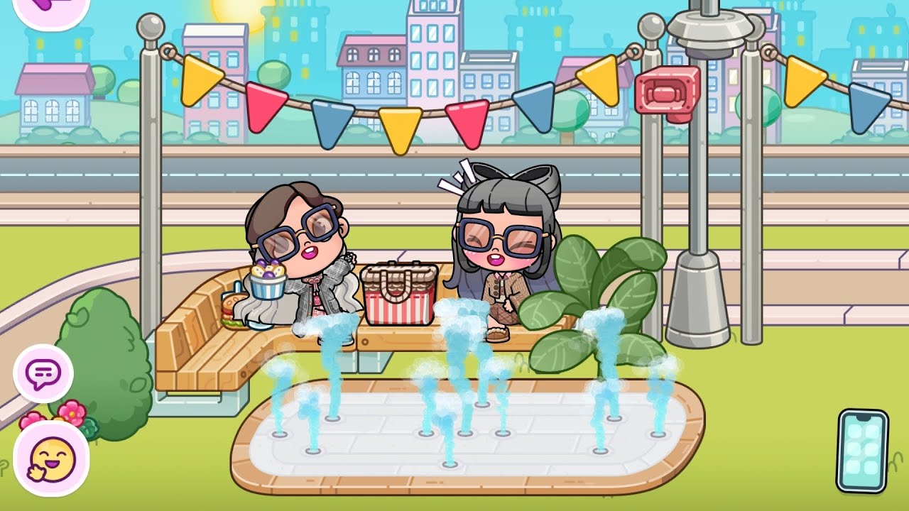 ke bazar ramadhan sama aish??(avatar world )