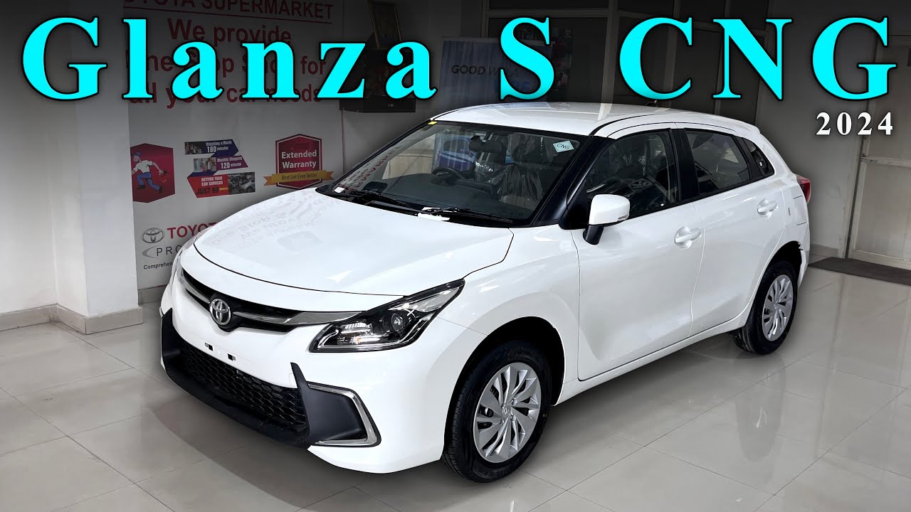 Toyota Glanza S CNG 2024 | Features | Mileage | Interior | Exterior ...