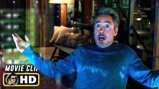 AVENGERS: ENDGAME (2019) "Sh*t!" Tony Stark Invents Time Travel [HD] IMAX Clip