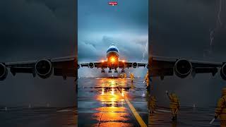 Terminal strike: Watching a massive #Jetliner #Thunderstorm #LightningStrike #MustWatch #shorts