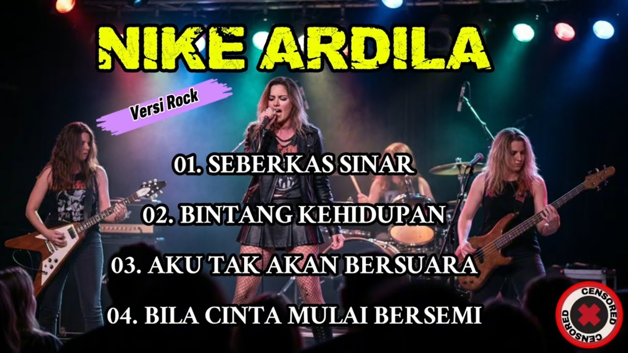 NIKE ARDILA VERSI ROCK // Cover Musik 🔥🔥 