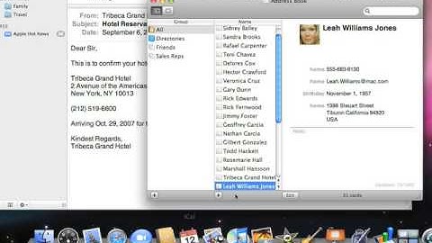 Apple Quick Tips: Mail Data Detectors