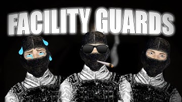 The 3 Types Of Facility Guards in SCP:SL