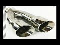 Dual Polished Exhaust Tips video