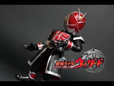 Toy Review: R/D Kamen Rider Wizard (Flame Style) - YouTube
