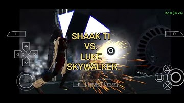 SHAAK TI VS. LUKE SKYWALKER|STARWARS:THE FORCE UNLEASHED.Gvv Gaming