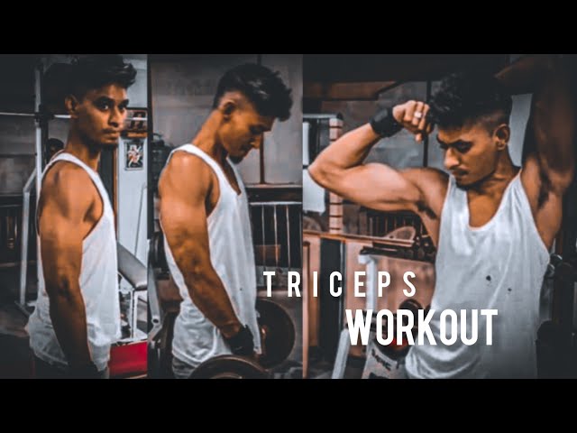 BEST TRICEPS WORKOUT FOR BEGINNERS l VJ VINO l TRICEPS class=