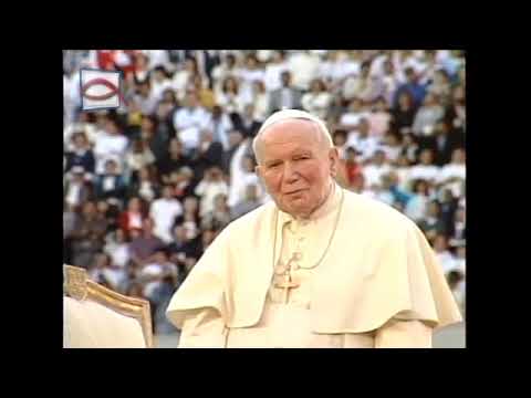 IV Visita de San Juan Pablo II a México en 1999: Encuentro en el Estadio Azteca 25/01/1999