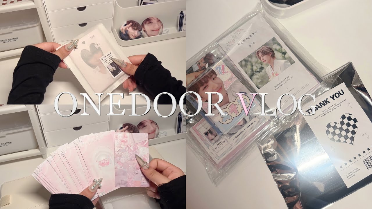 [원도어 브이로그 #3] 그 남자를 왜 좋아하냐구요? | 보이넥스트도어 • 보넥도 • 원도어 • 챗지피티 • 포장영상 • 랜덤박스 • 원도어브이로그 • 덕질로그