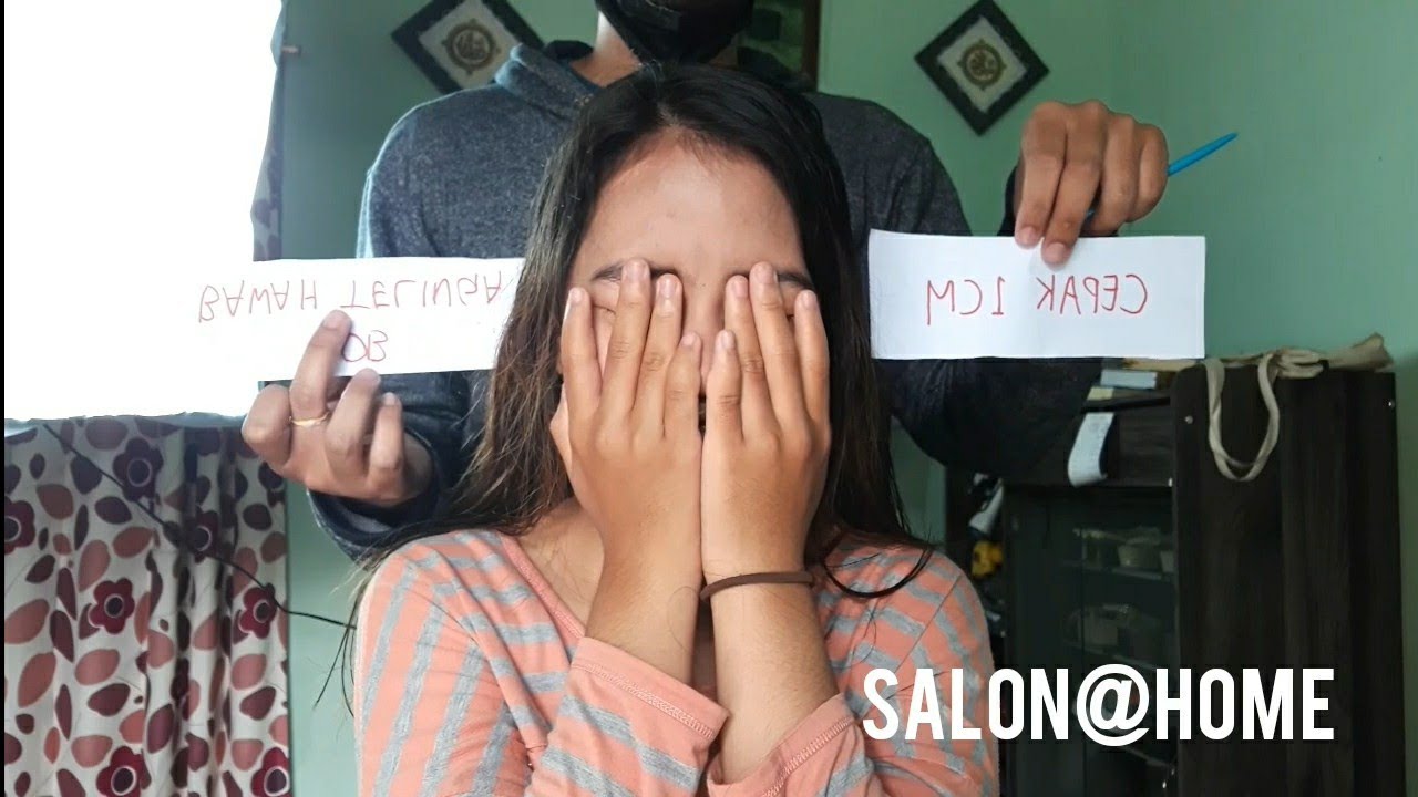NIDA POTONG RAMBUT BOB ATAU CEPAK ?  2 TAHUN BARU POTONG LAGI ( Long to Short Haircut Girl ) Part 1